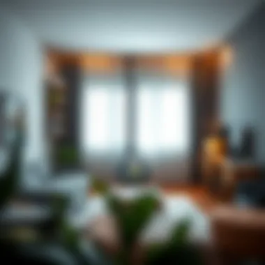 Functional furniture arrangement in limited space