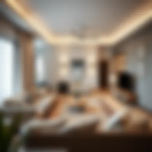 Elegant Minimalist Living Area Minimalist living space with elegant decor