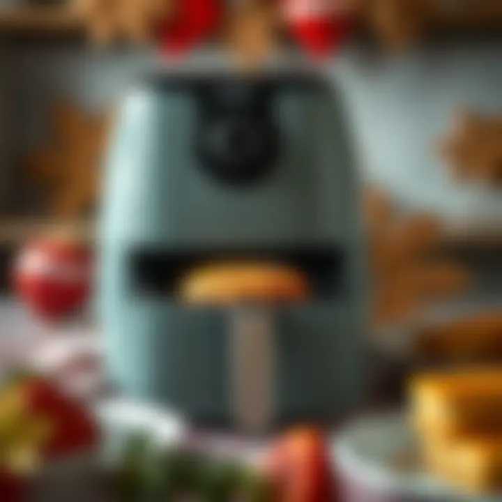 Delicious airfryer cake ready for enjoyment