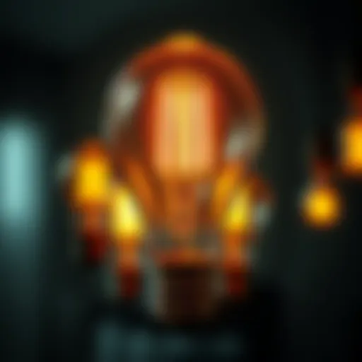 Historical evolution of light bulbs