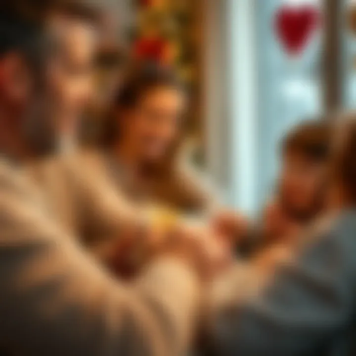 Heartfelt moments shared with fathers and gifts