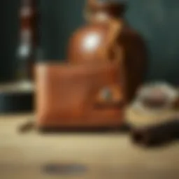 Artisan-crafted leather wallet