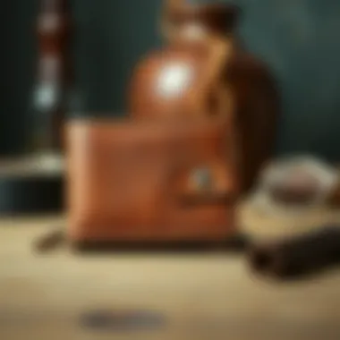 Artisan-crafted leather wallet