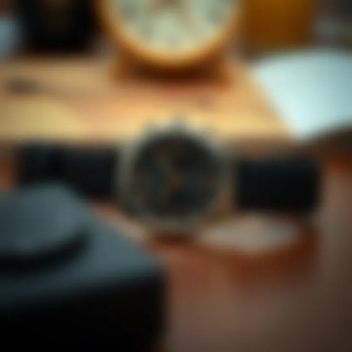 Custom engraved watch