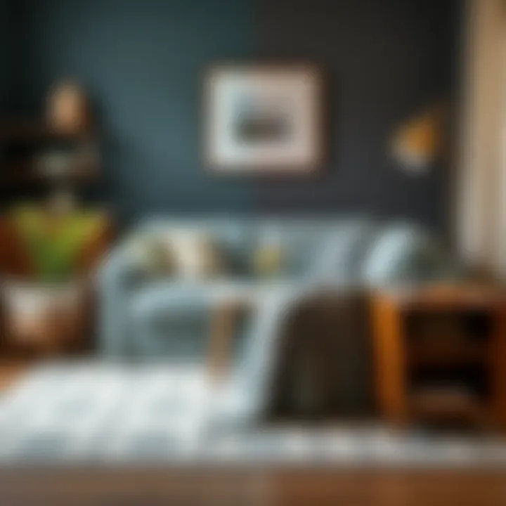 Before and after cleaning linen furniture