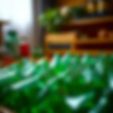 Impact of glass recycling on the environment