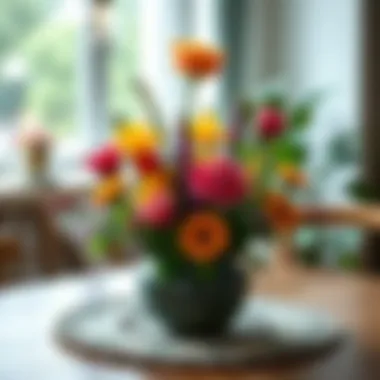 A beautifully arranged ceyiz listesi defteri with colorful notes and decorations