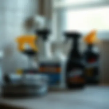 Chemical cleaners arranged for effective usage