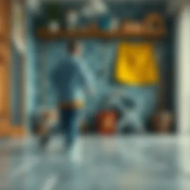 Chemical solutions for grout cleaning