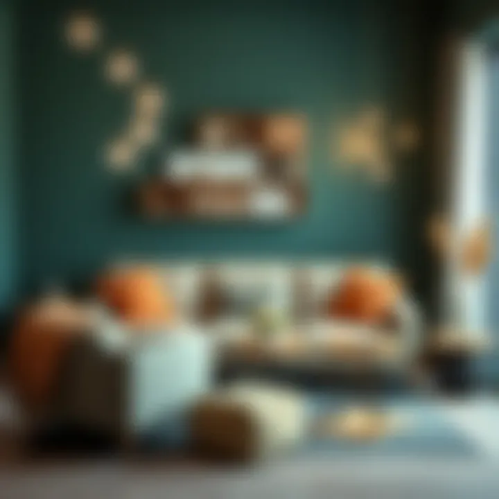 Personalized çeyiz set showcasing unique design elements