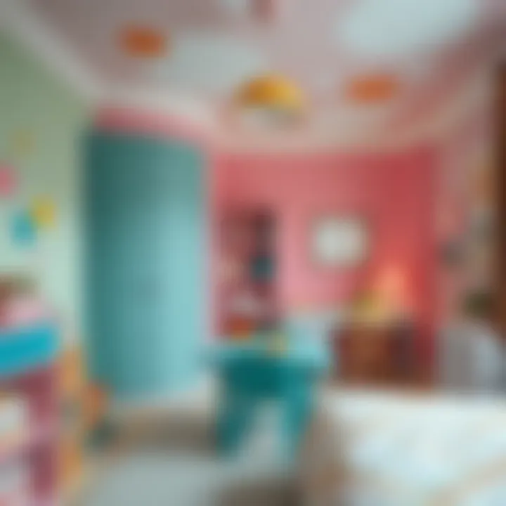 Colorful and imaginative children's room design