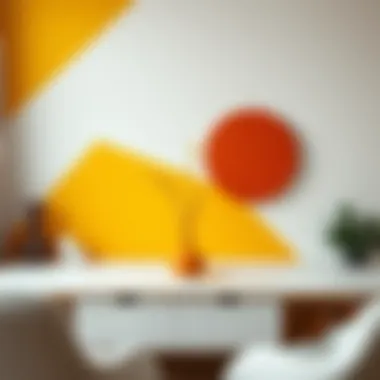 Exploring Color Theory An abstract representation of color theory with geometric shapes