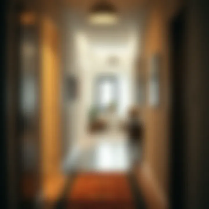 Budget-Friendly Decor for Corridors Budget-friendly decor ideas for narrow corridors with colorful accents