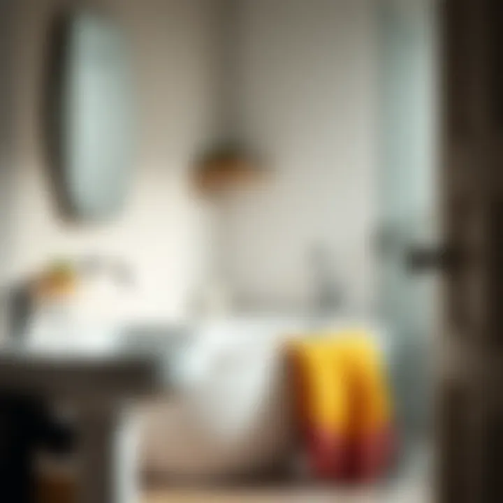 Demonstrating Effective Cleaning Techniques Demonstrating effective bathroom cleaning techniques