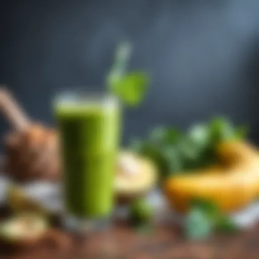 Nutritious Green Smoothie Recipe Refreshing green smoothie packed with nutrients