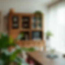 Transforming old furniture into a modern piece