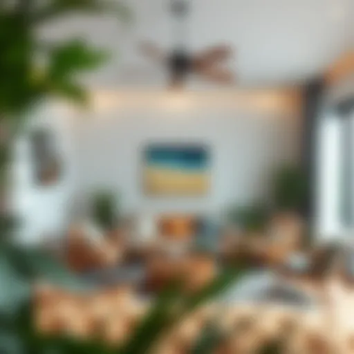 Creative Living Room Arrangement