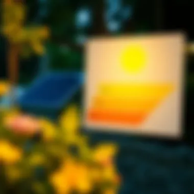 Solar Energy Efficiency Diagram A vibrant solar energy diagram illustrating its efficiency