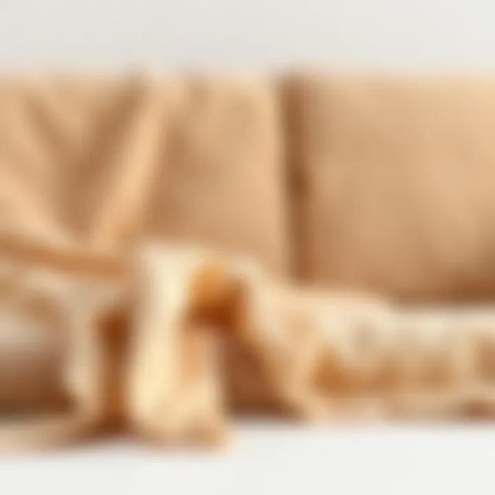 Diverse Fabric Options for Couch Covers Various fabric swatches for couch covers showcasing texture and color