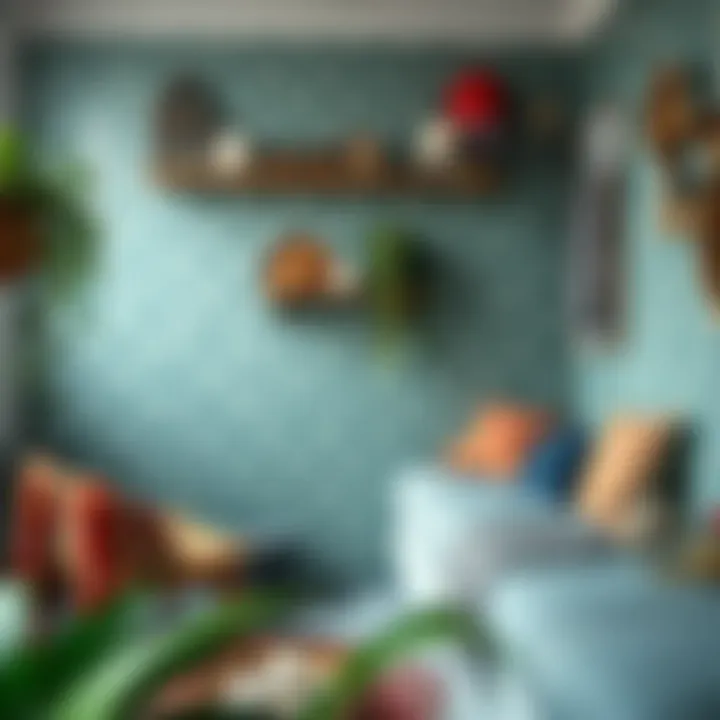 Creative décor ideas using tile paint