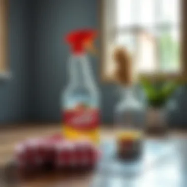 Household items for paint stain removal