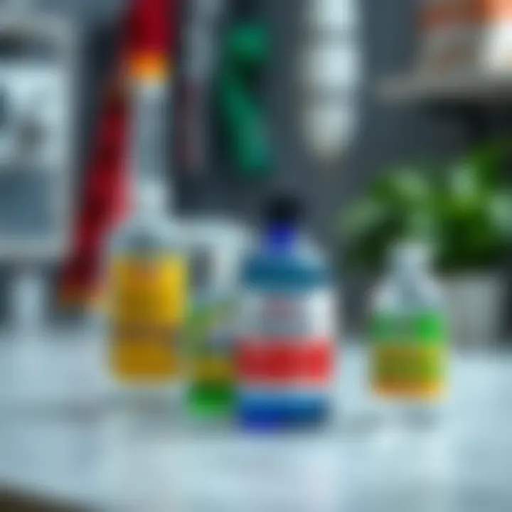 Various solvents for adhesive removal