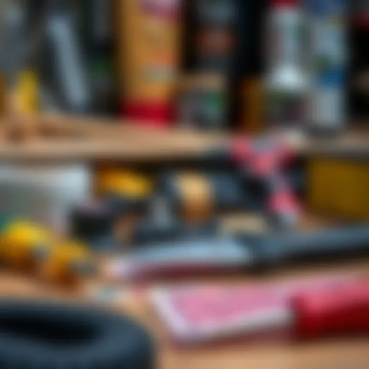 Tools for removing adhesive