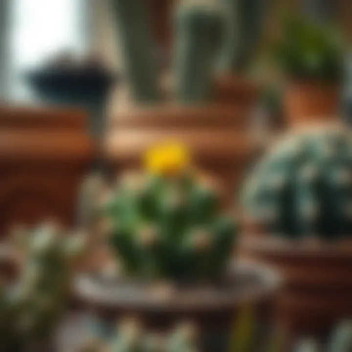 Infographic on cactus watering needs