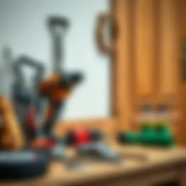 Tools required for door trim assembly