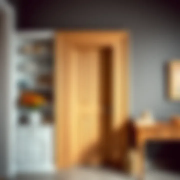 Correct alignment of door trim