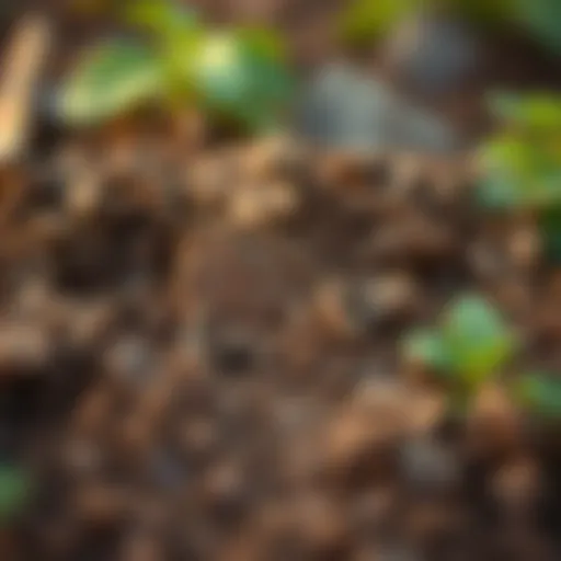 Rich clay soil texture showcasing its unique characteristics