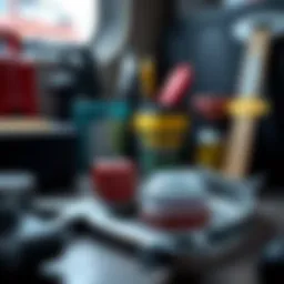 Tools for combi cleaning