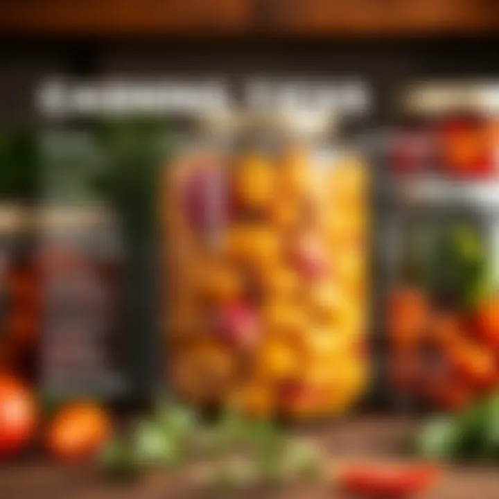 A detailed chart illustrating the benefits and drawbacks of canning techniques