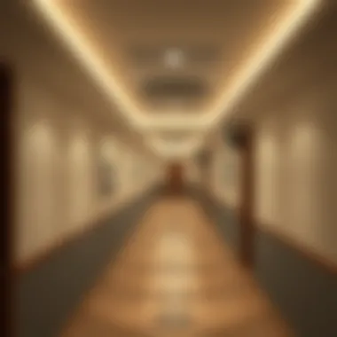 Functional and aesthetic corridor lighting solutions