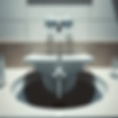 Step-by-step guide for mounting a sink