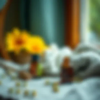 Clean clothes with essential oils