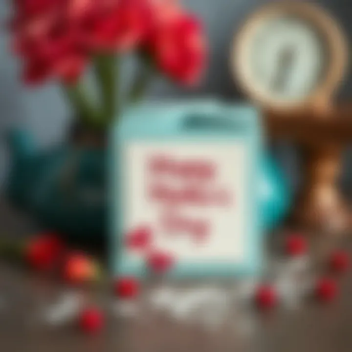 A beautifully crafted handmade card for Mother's Day