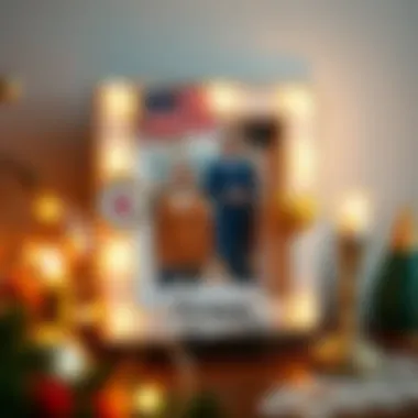 A personalized photo frame crafted with love