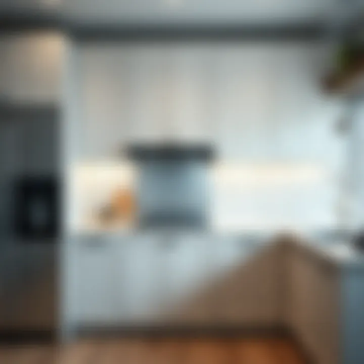 Stylish kitchen cabinet doors showcasing modern design