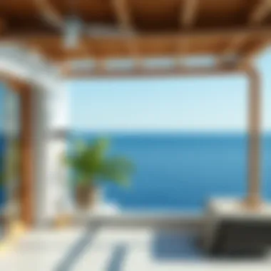 An artistic representation of open blue symbolizing calmness