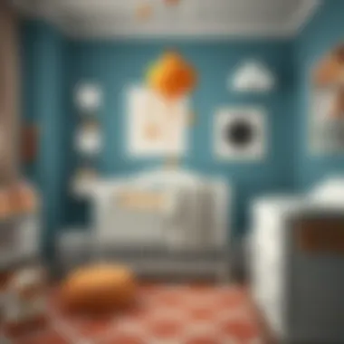 An organized nursery with smart storage solutions