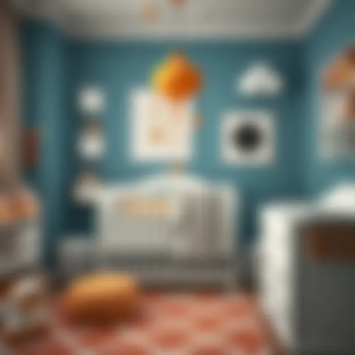 An organized nursery with smart storage solutions