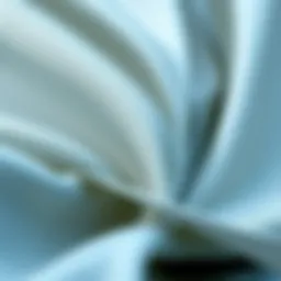 Close-up of luxurious panç fabric showcasing its texture