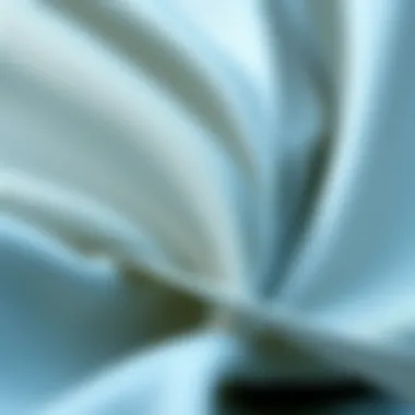 Close-up of luxurious panç fabric showcasing its texture