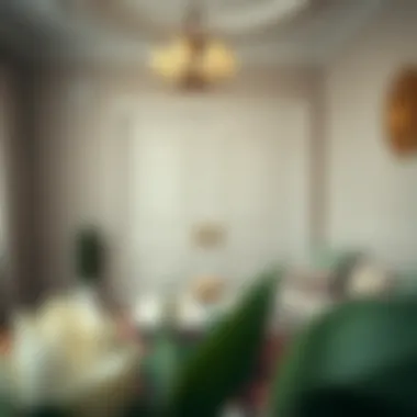 A beautifully designed interior featuring panel doors.