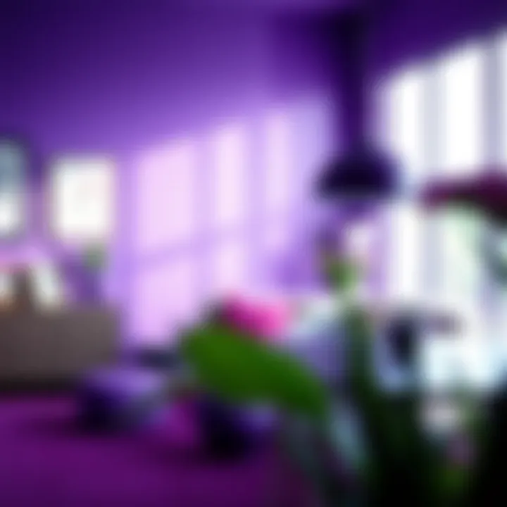 Fashion design inspired by Pantone Purple