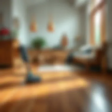 Maintenance tips for wooden floors