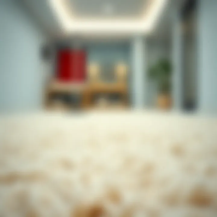 Washing plush carpet with care