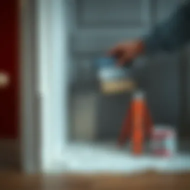 Surface Preparation for a Flawless Paint Job Preparation of door surface before painting