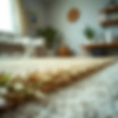 Post-cleaning care for carpets